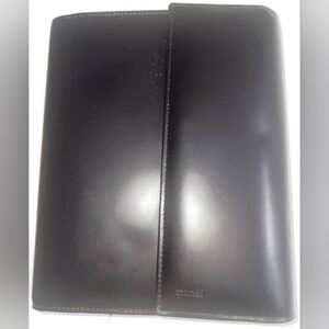 MUNDI PORTFOLIO Undated Agenda Organizer, BLACK